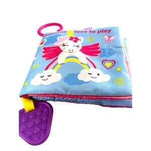 Baby Soft Book Unicorns Love to PlayTeether Kid Toy